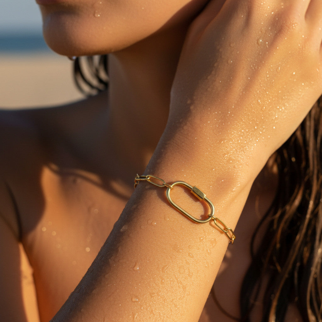 Armband mit versteckter Botschaft