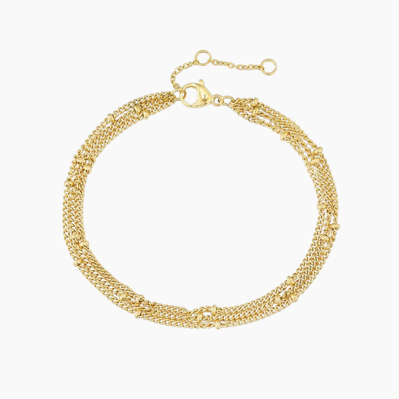 Three-layer Dot Bracelet