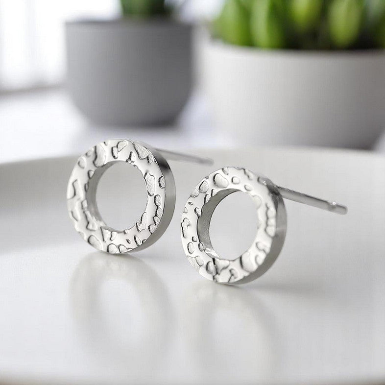 Embossed earrings Astra