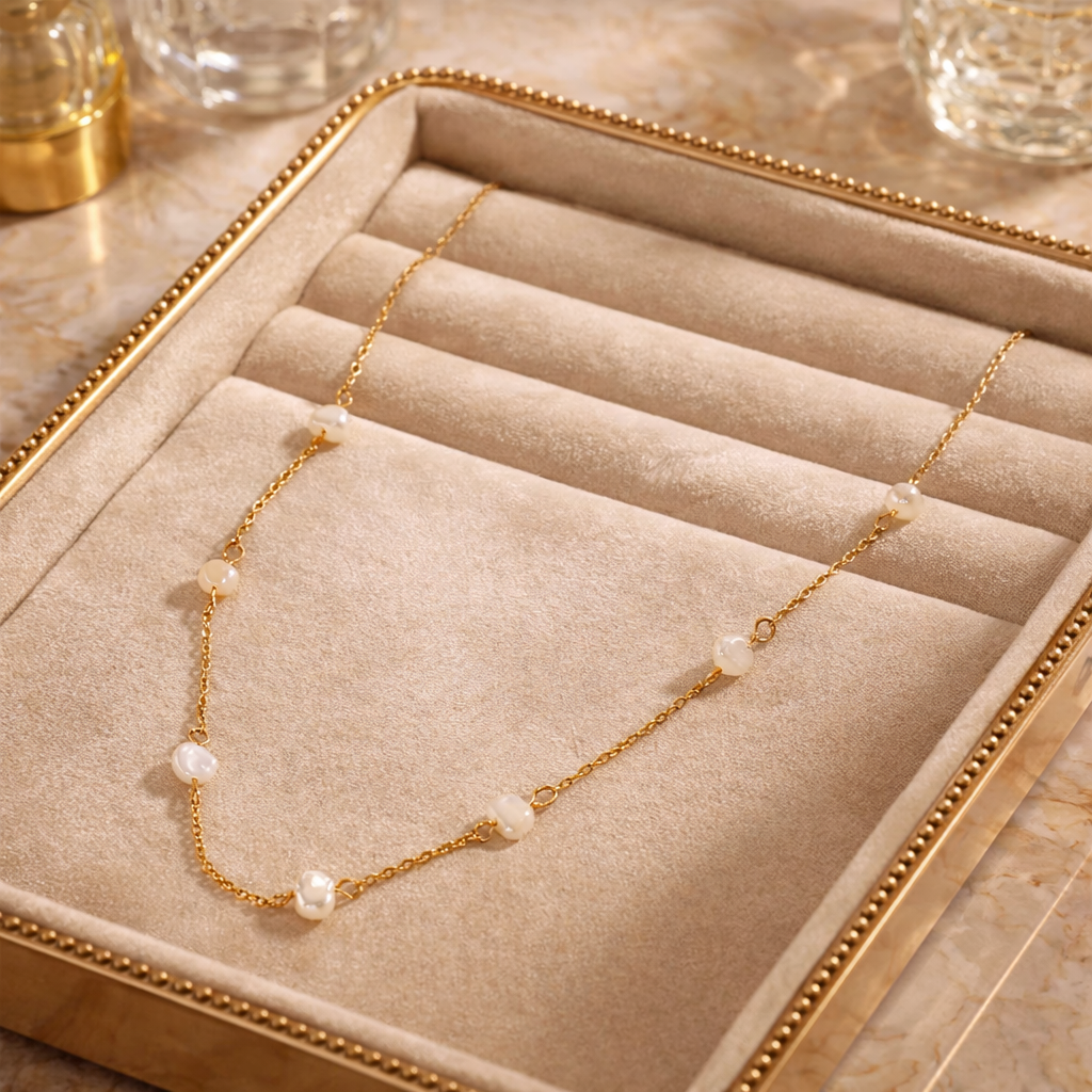 Pearl Trace Necklace