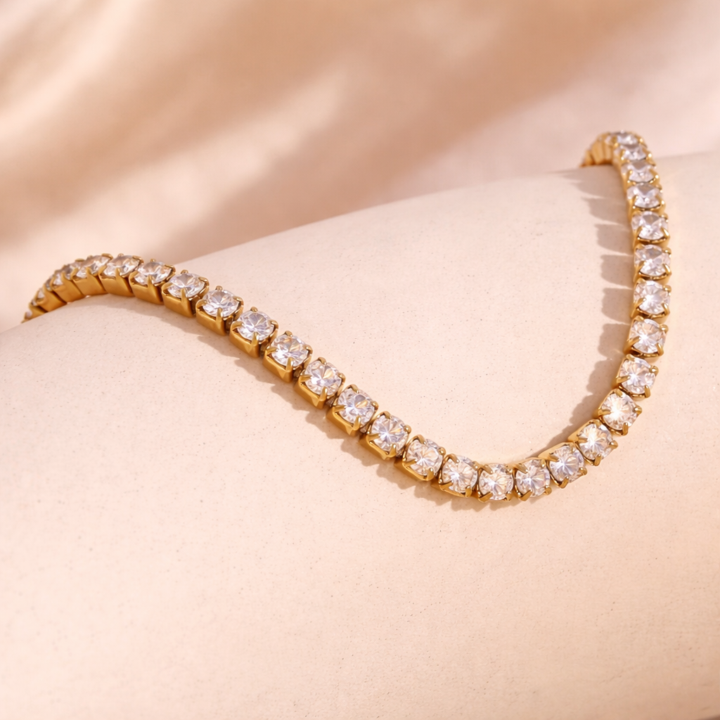 Тенис гривна за глезен Кармен