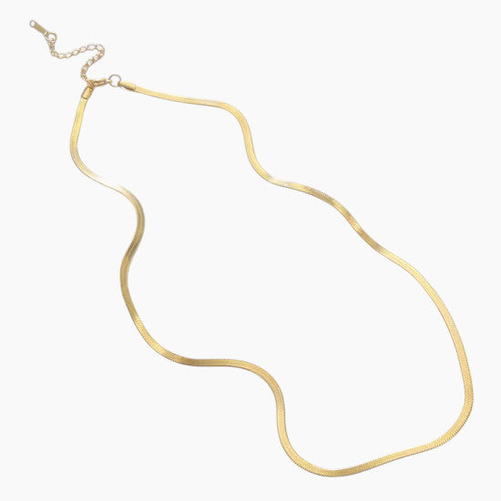 Fischgräten-Halskette