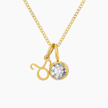 Колие Камъкът на моят месец + Зодия