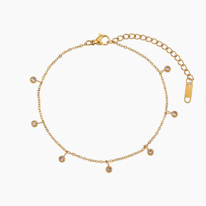 Гривна за глезен Седем желания