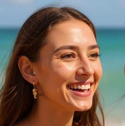 Обеци Морско Конче