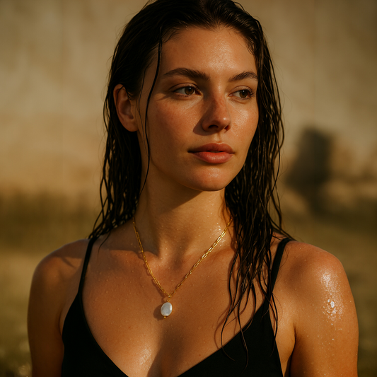 Marina Süßwasserperlenkette