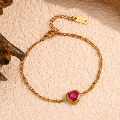 Романтична гривна Пламък на любовта