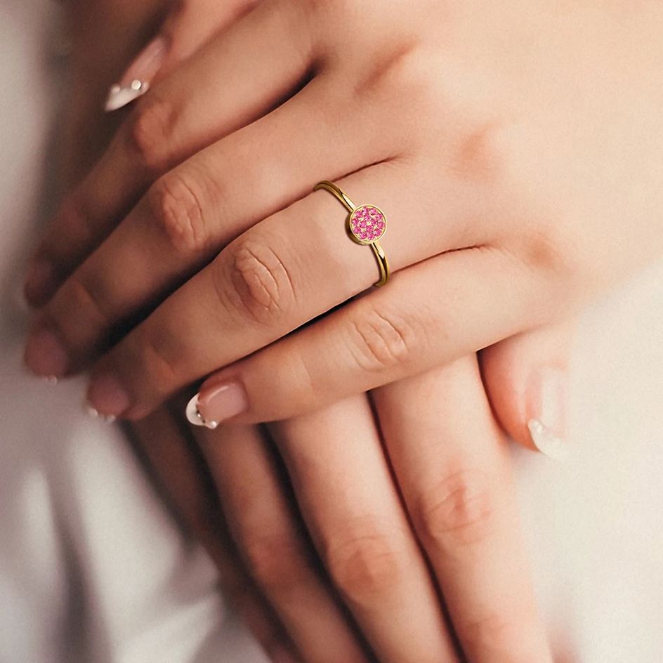 Пръстен с рождени камъчета