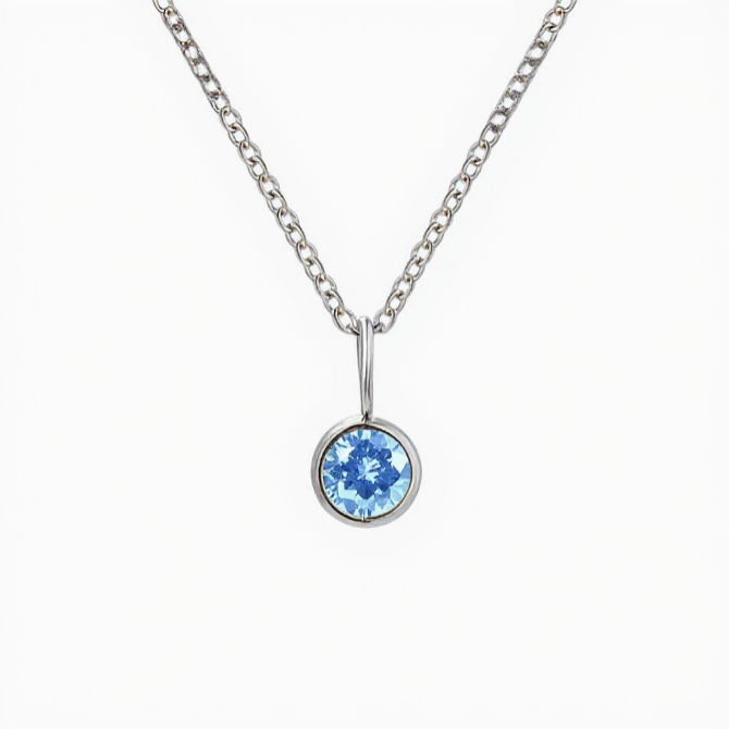 Колие Камъкът на моят месец + Зодия