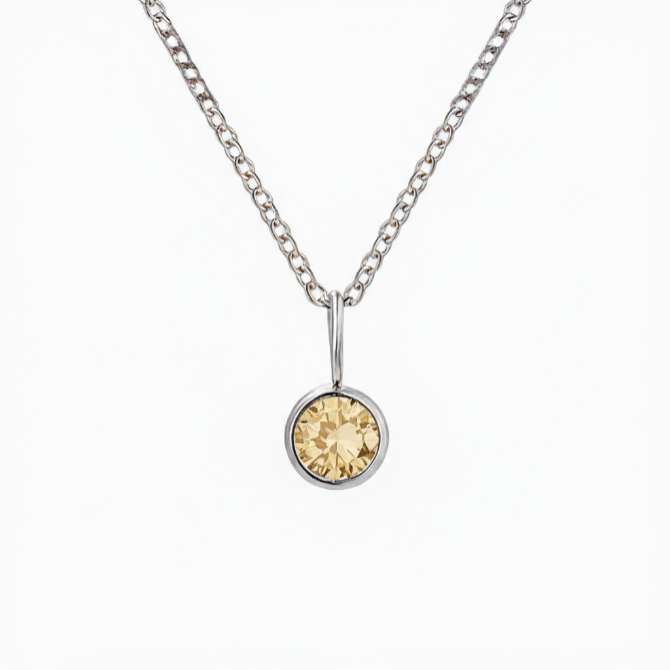 Колие Камъкът на моят месец + Зодия