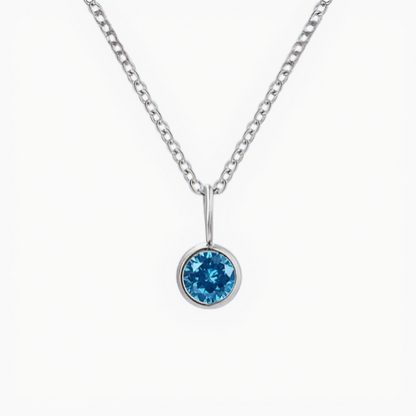 Колие Камъкът на моят месец + Зодия