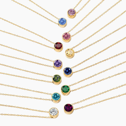 Колие с камък на месеца Близо до сърцето