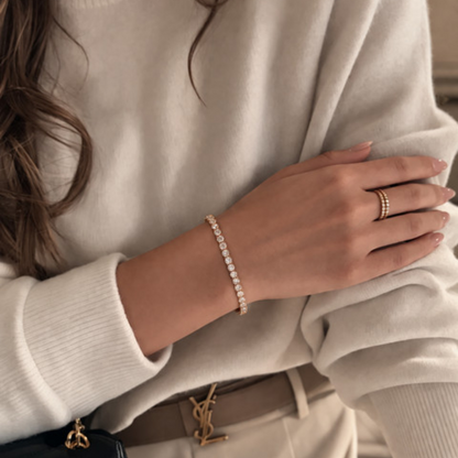 Тенис колие и гривна Кармен