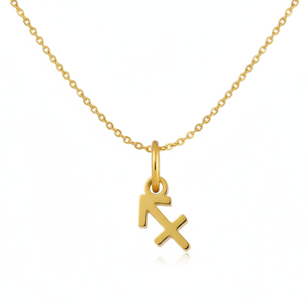 Колие със зодиакален знак Звезден амулет