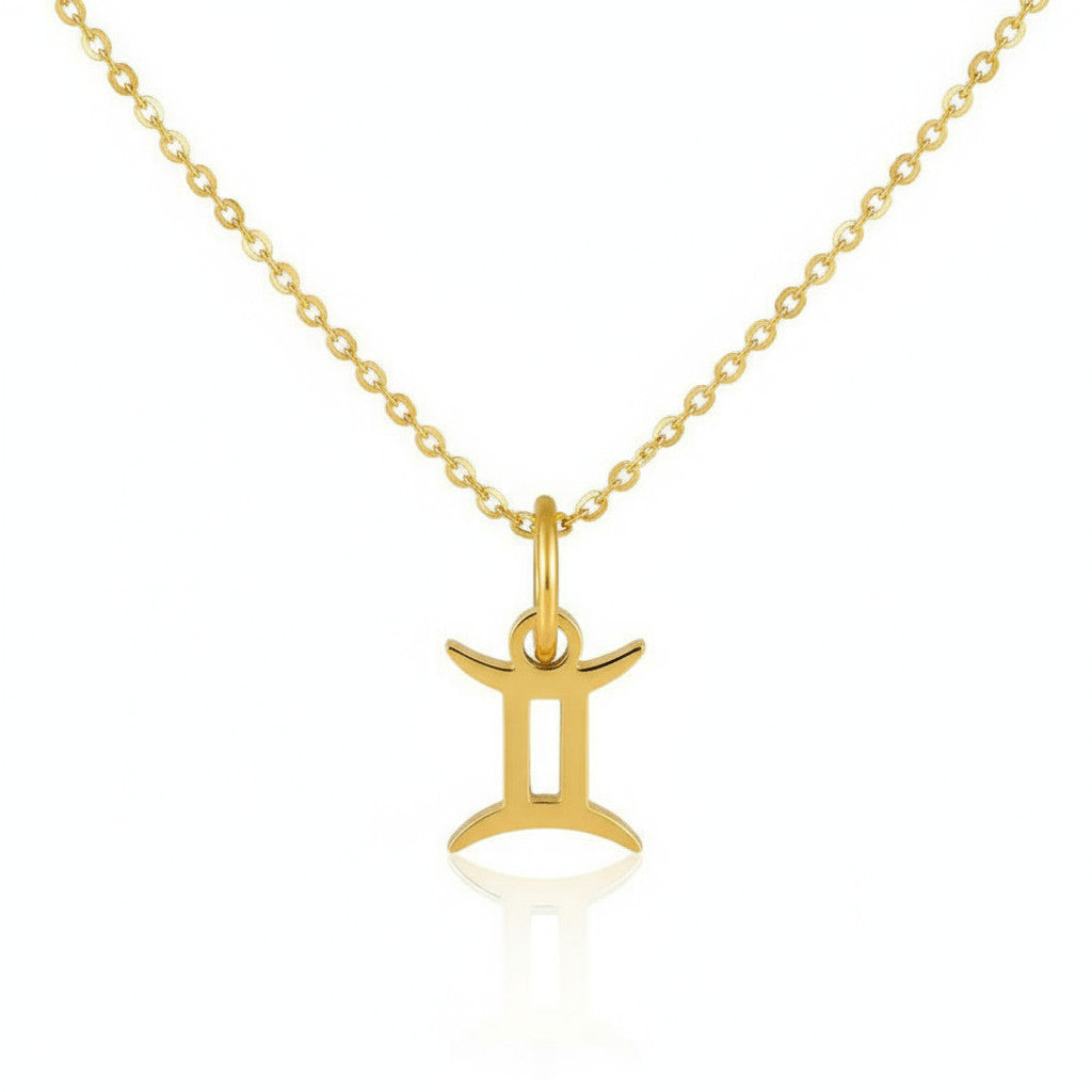 Колие със зодиакален знак Звезден амулет