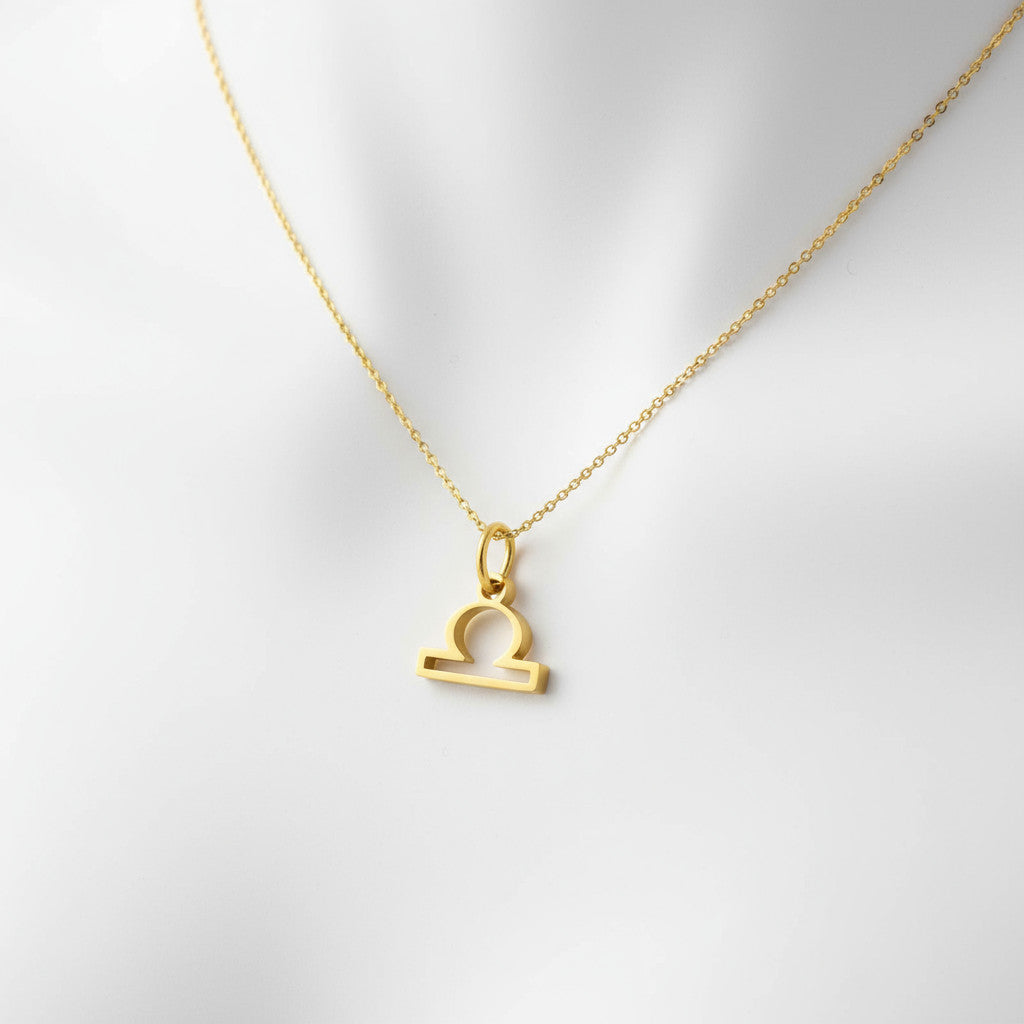 Колие със зодиакален знак Звезден амулет