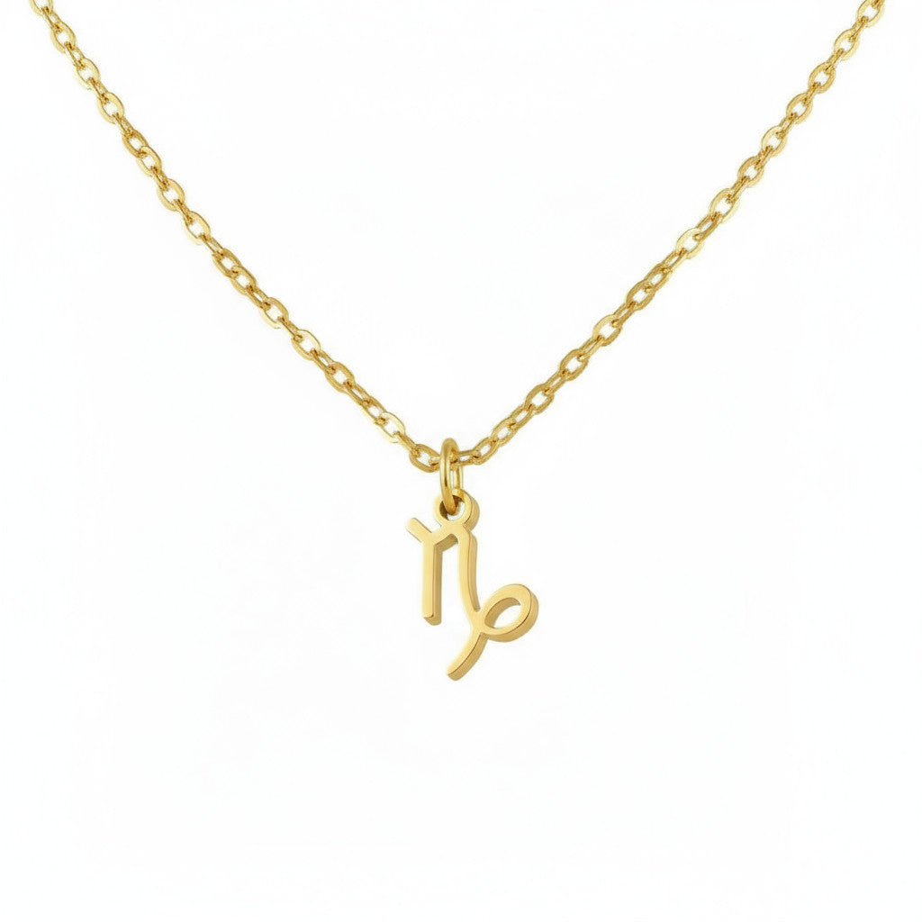 Колие със зодиакален знак Звезден амулет