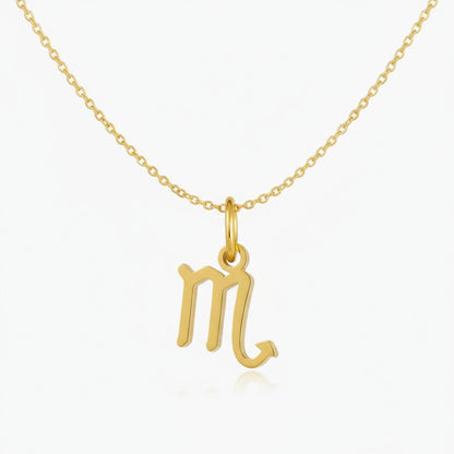 Колие със зодиакален знак Звезден амулет