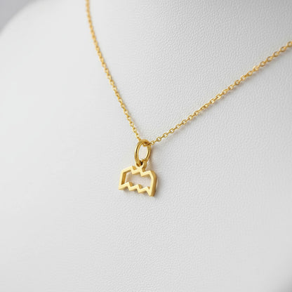 Колие със зодиакален знак Звезден амулет