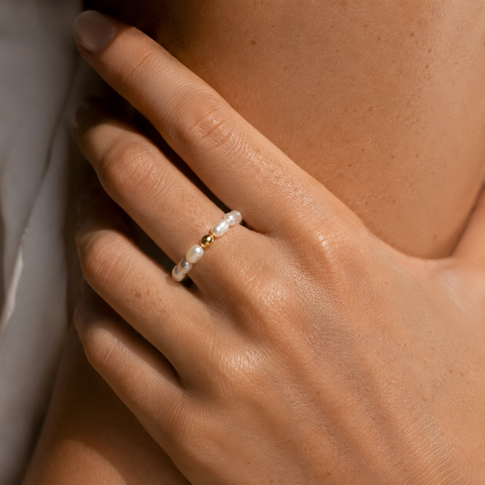 Pearl Accent Ring