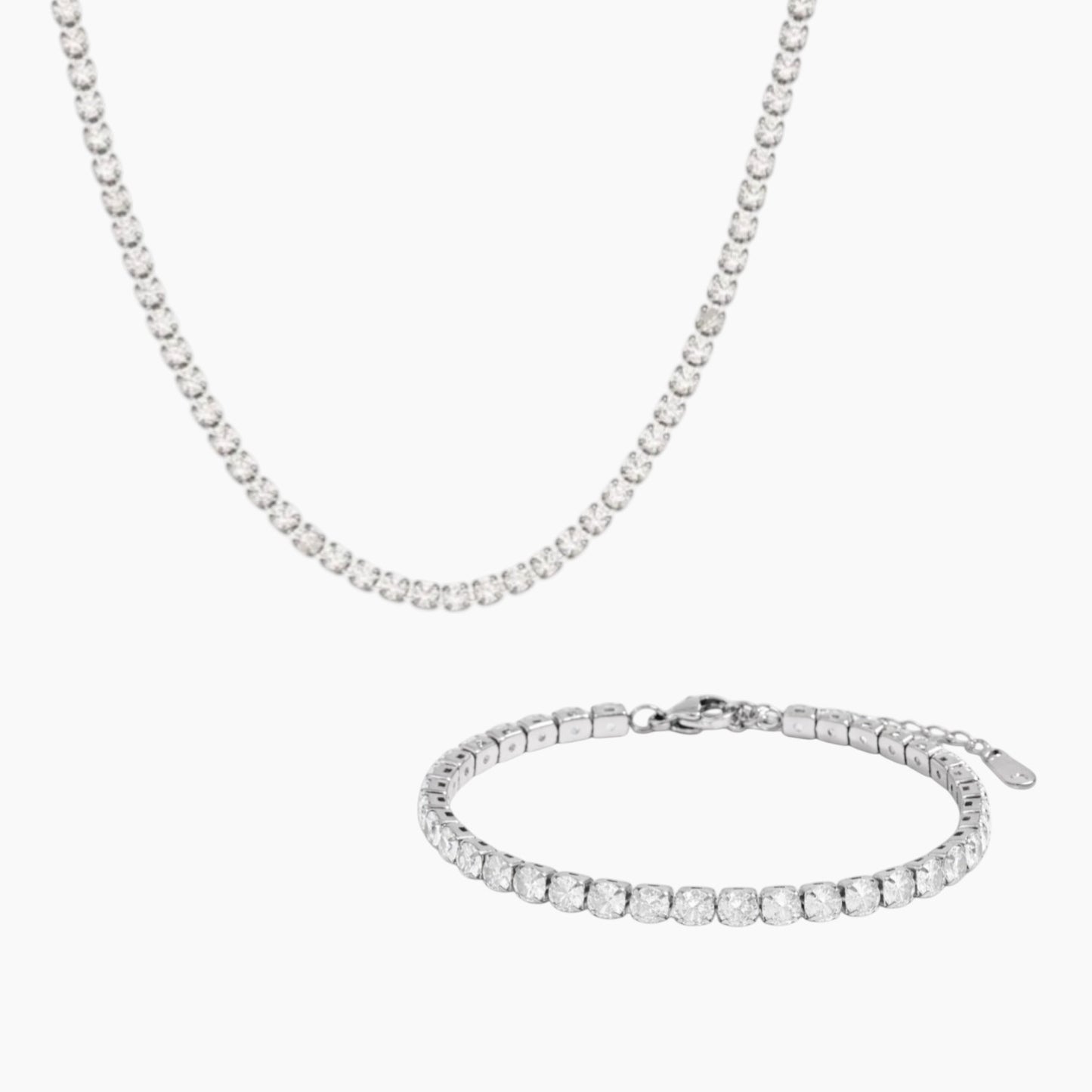 Тенис колие и гривна Кармен