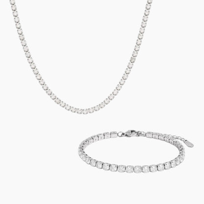 Тенис колие и гривна Кармен