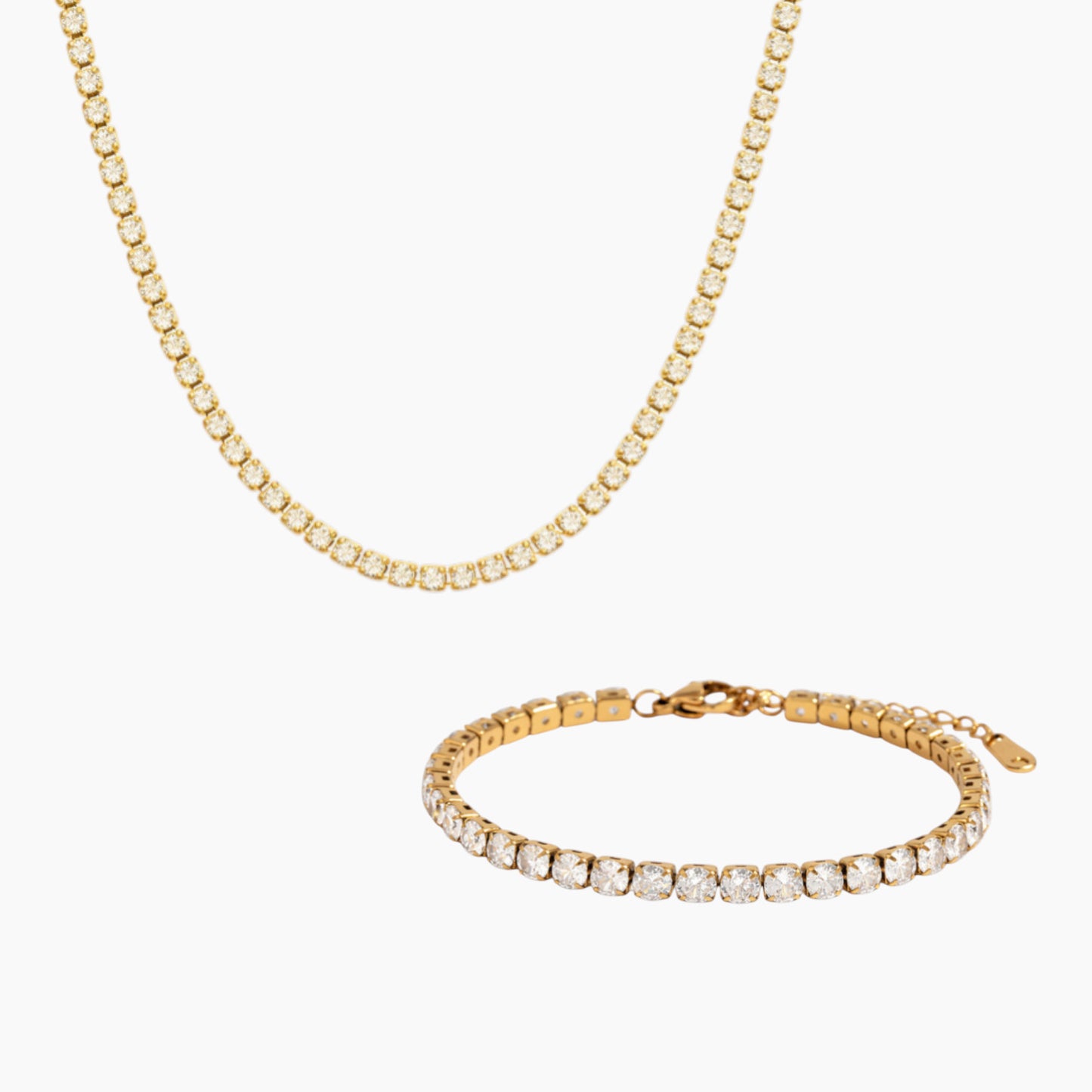 Тенис колие и гривна Кармен