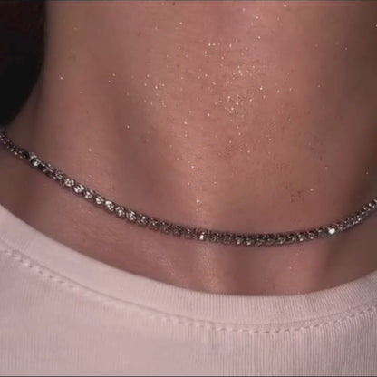 Tennis Necklace Diamond Fairy