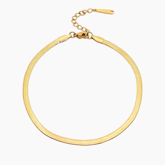 Гривна за глезен Рибена кост