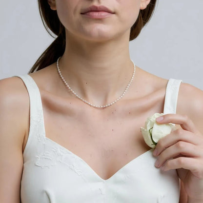 Колие Перлен акцент